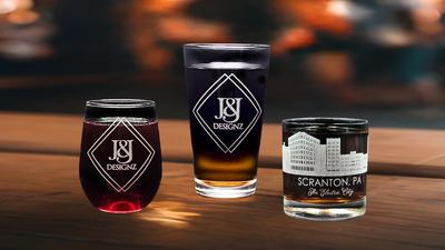 Custom Etched Drinkware