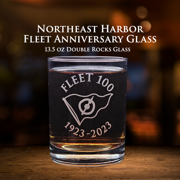 Special Order - Northeast Harbor Fleet Anniversary 13.5oz Double Rocks Glass