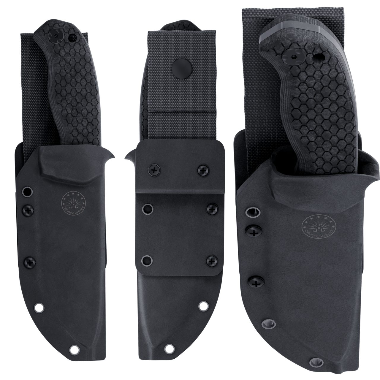 TRACKERX2 Blackwash OffGrid Knives