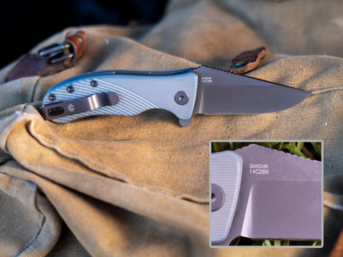 Off-Grid Knives Baby Rhino -- Pocket Knife Close Up 