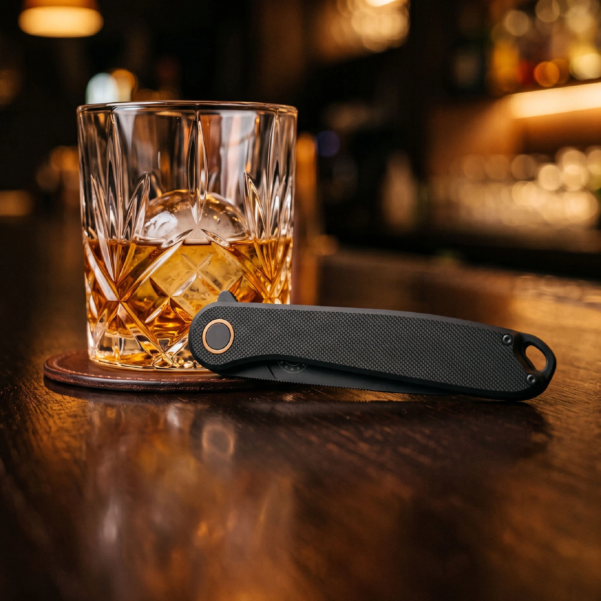 BaseLine Nightfall gentleman's knife by Off-Grid Gear