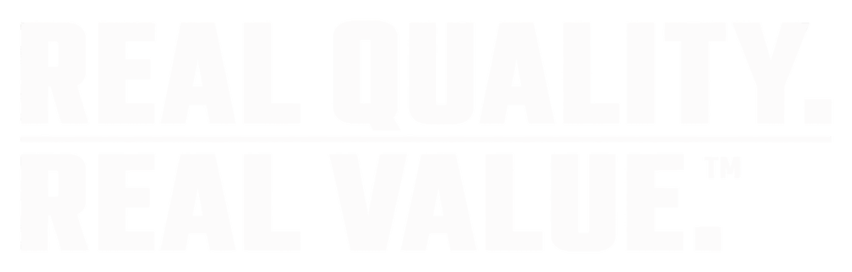 Real Quality. Real Value. Off-Grid Gear slogan