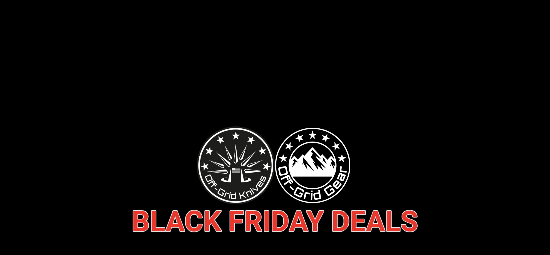 20% OFF BLACK FRIDAY DEALS!
