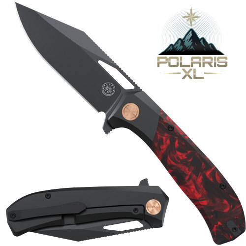Sharp POLARIS XL with Vanax (Red Dawn) Knives | Off-Grid