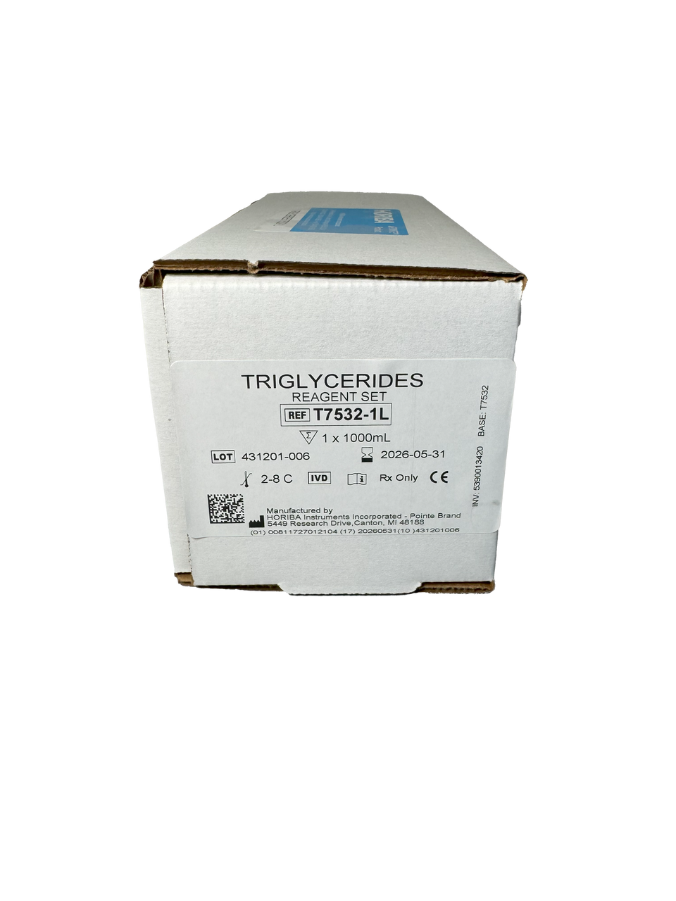 Triglyceride GPO (Liquid) T7532-1L, 1 x 1000 mL (5390013420) | HORIBA (Pointe Scientific) Triglyceride GPO (Liquid) T7532-1L, 1 x 1000 mL (5390013420) | HORIBA (Pointe Scientific)
