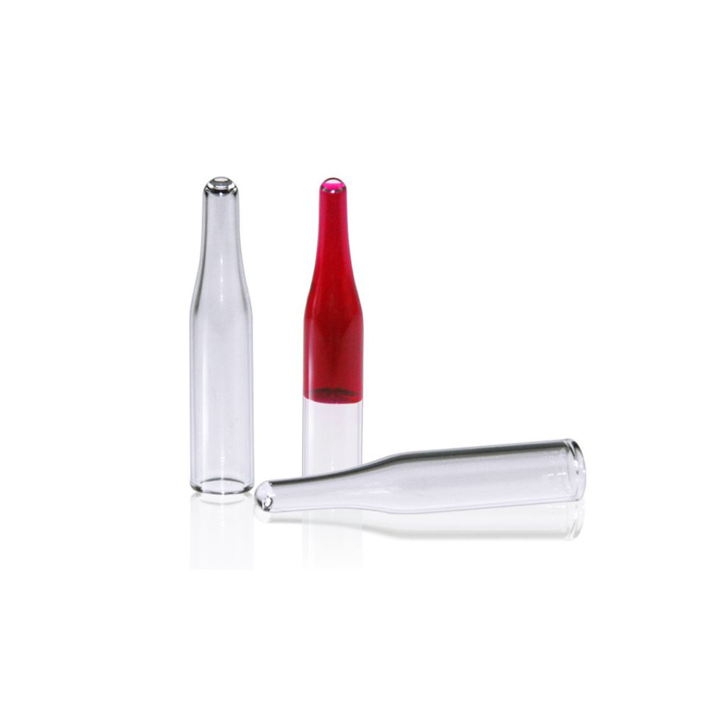 6x31mm Insert Clear Glass, 100/Pk