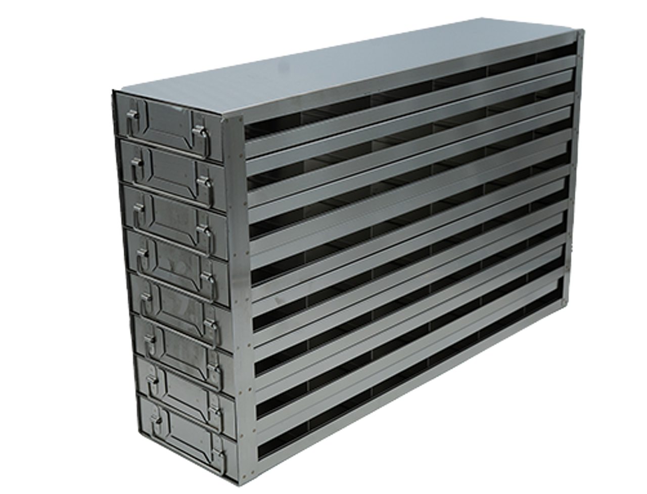 Upright Freezer Rack for 25-Place Slide Boxes, 6 x 8 Configuration, 48 ...