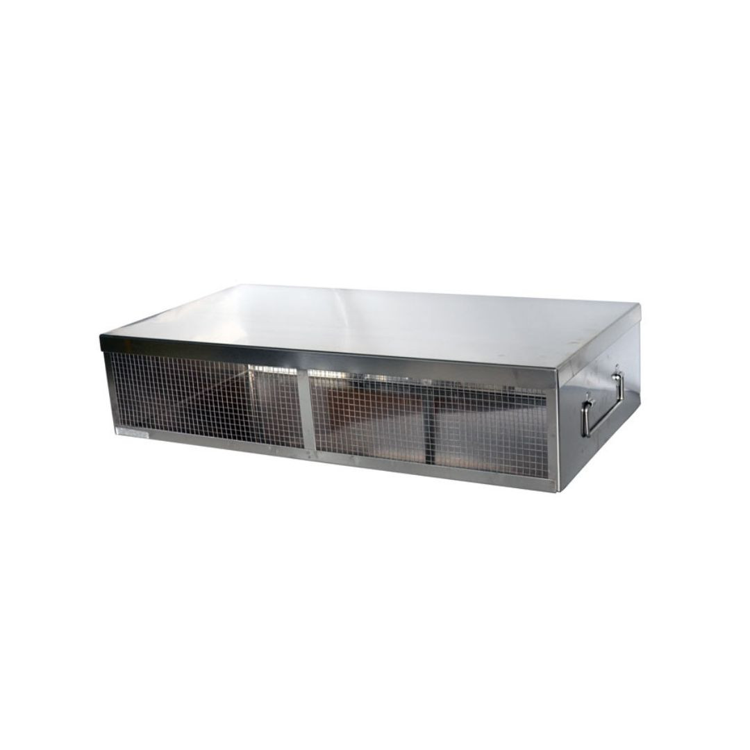 Upright Freezer Rack, Bin Style Organizer, w/ Lid 8x5