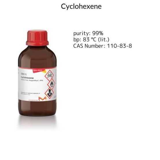 colon　1001 Cyclohexene, 1 X 1 L (125431-1L) | MilliporeSigma® (Sigma-Aldrich)