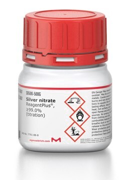 Silver nitrate, 1 X 25 g (S6506-25G) | MilliporeSigma® (Sigma-Aldrich)