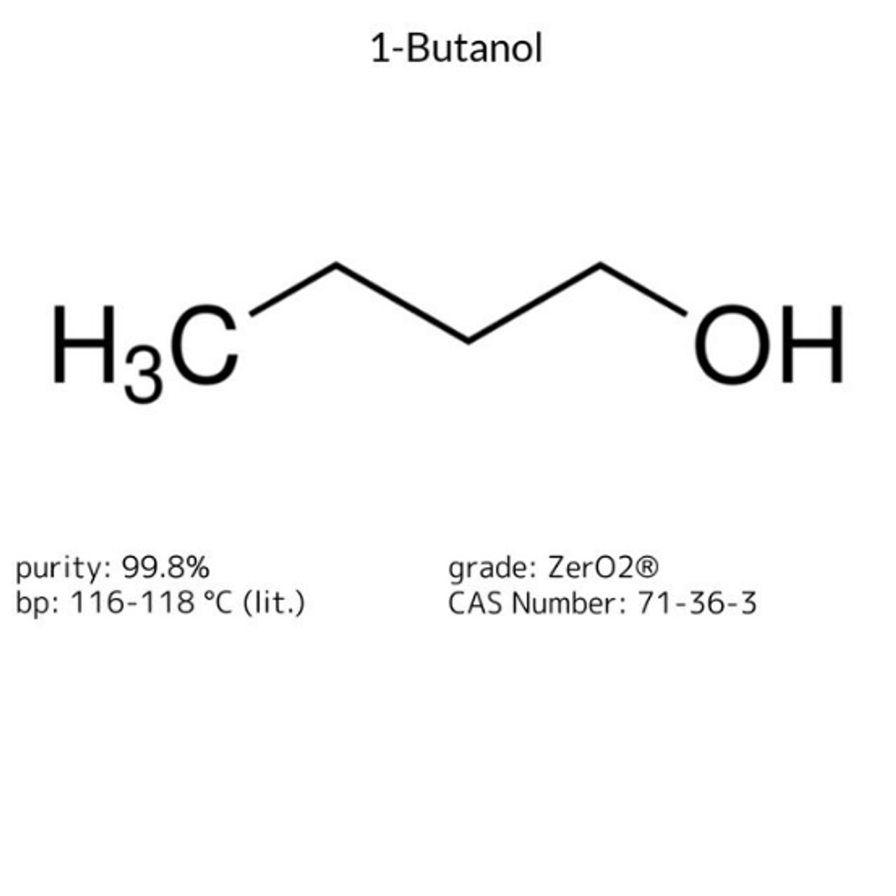 1Butanol, 4 X 2 mL (9006394X2ML) MilliporeSigma® (SigmaAldrich)