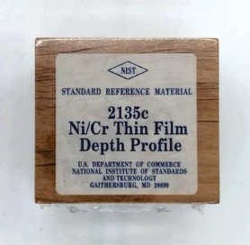 Ni/Cr thin film depth profile standard, 1 ea (NIST2135C ...