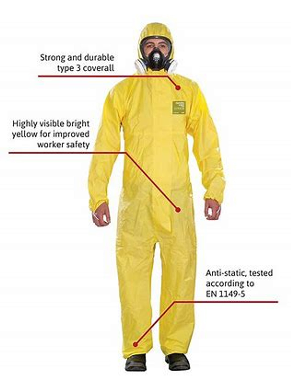 AlphaTec® 2300 PLUS Stitched & Taped Hooded Coveralls | ALKALI SCIENTIFIC