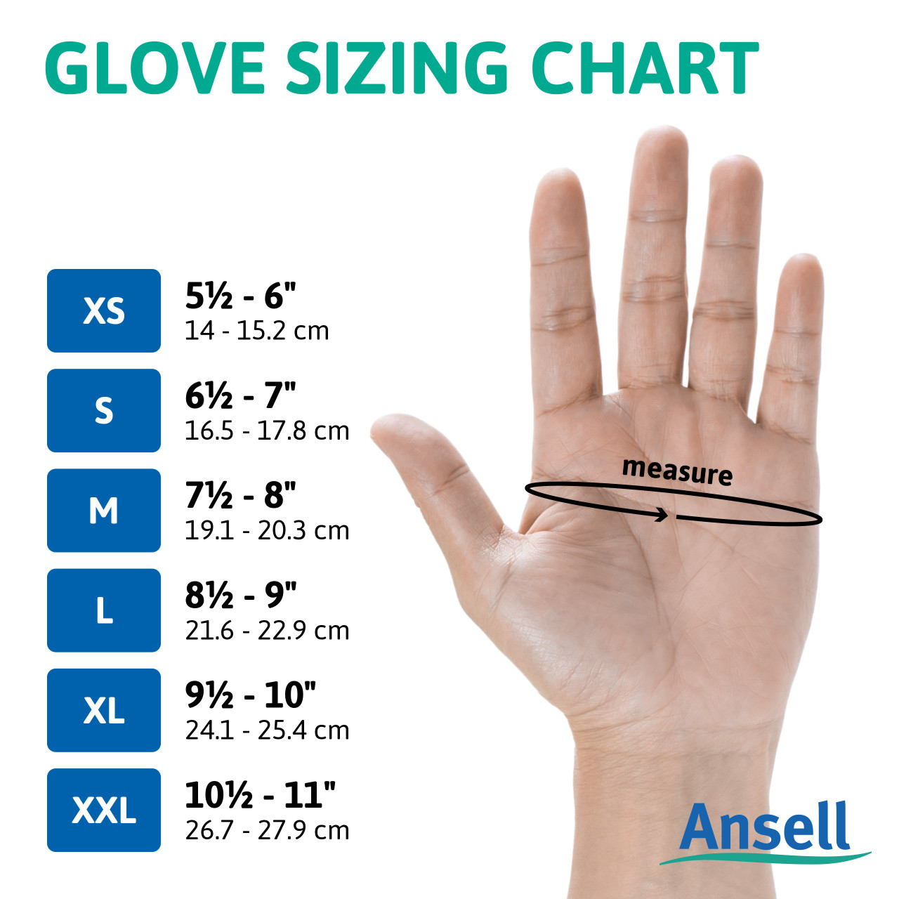 Ansell 73-701 TouchNTuff Chemical Protection Neoprene Gloves – Sterile, Latex-Free, Size 7.5, Green, 10 Pack (Open Box, Expired 2022-10)