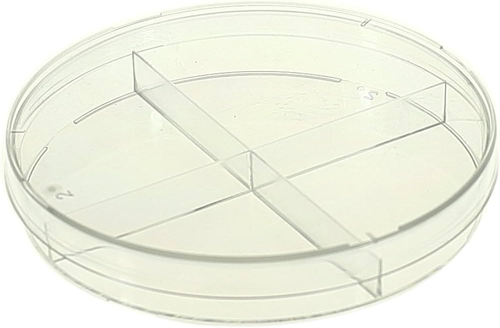 Stackable Sterile Petri Dish X-Plate, 100 x 15mm: 20pk