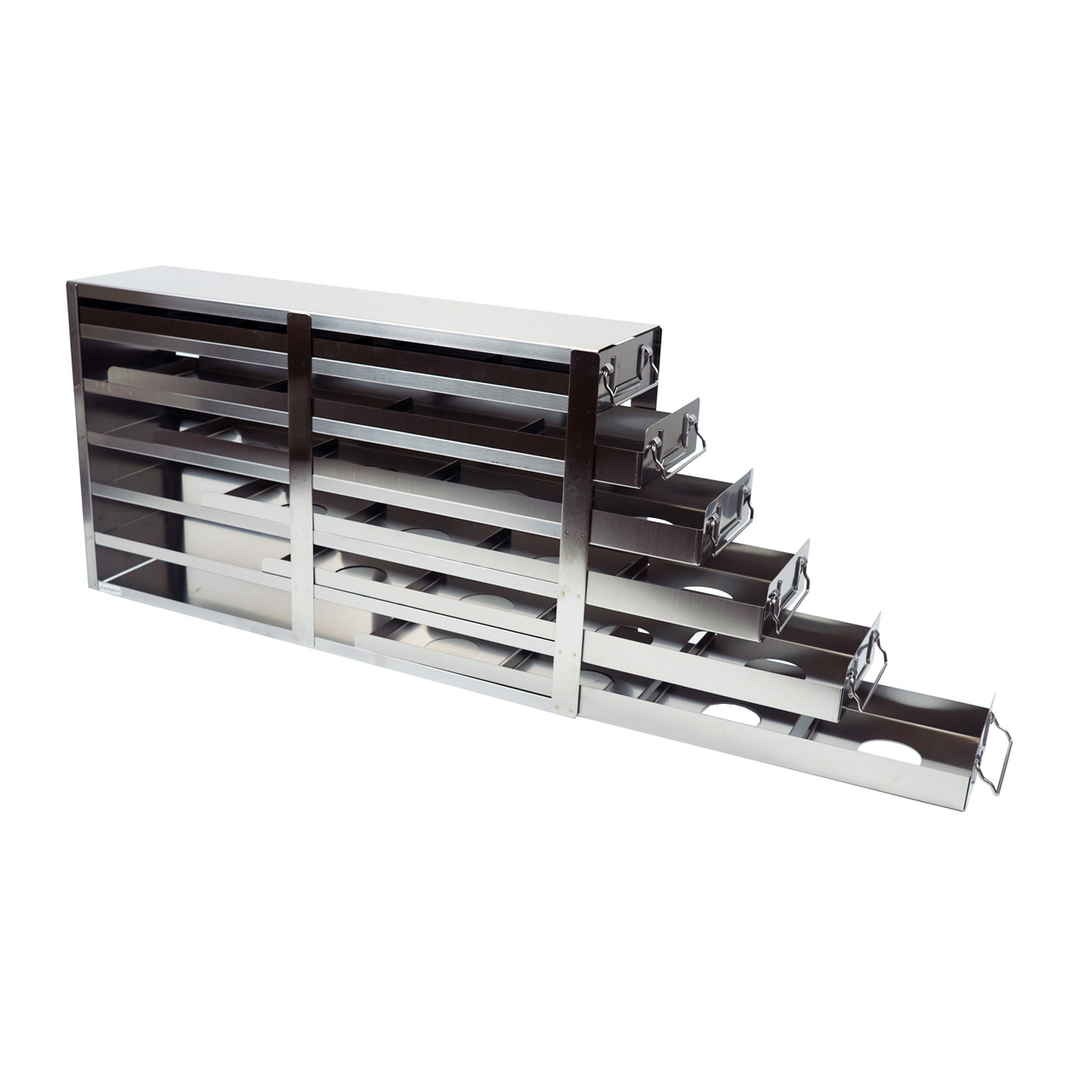 Stainless Steel Freezer Racks with Drawers for PHCbi/Nuaire Lab