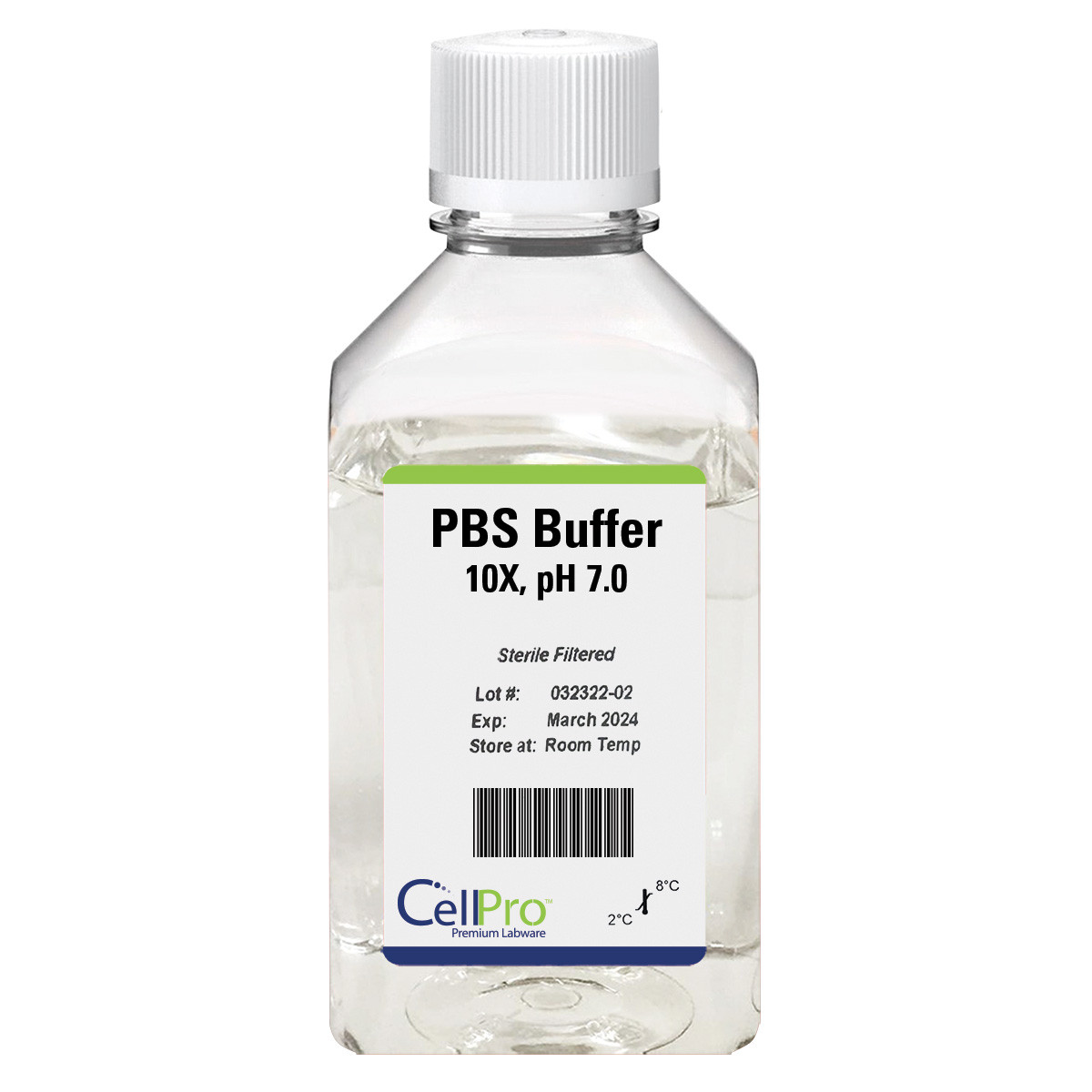 CellPro™ PBS 10X, pH 7.0, 500mL | Alkali Scientific
