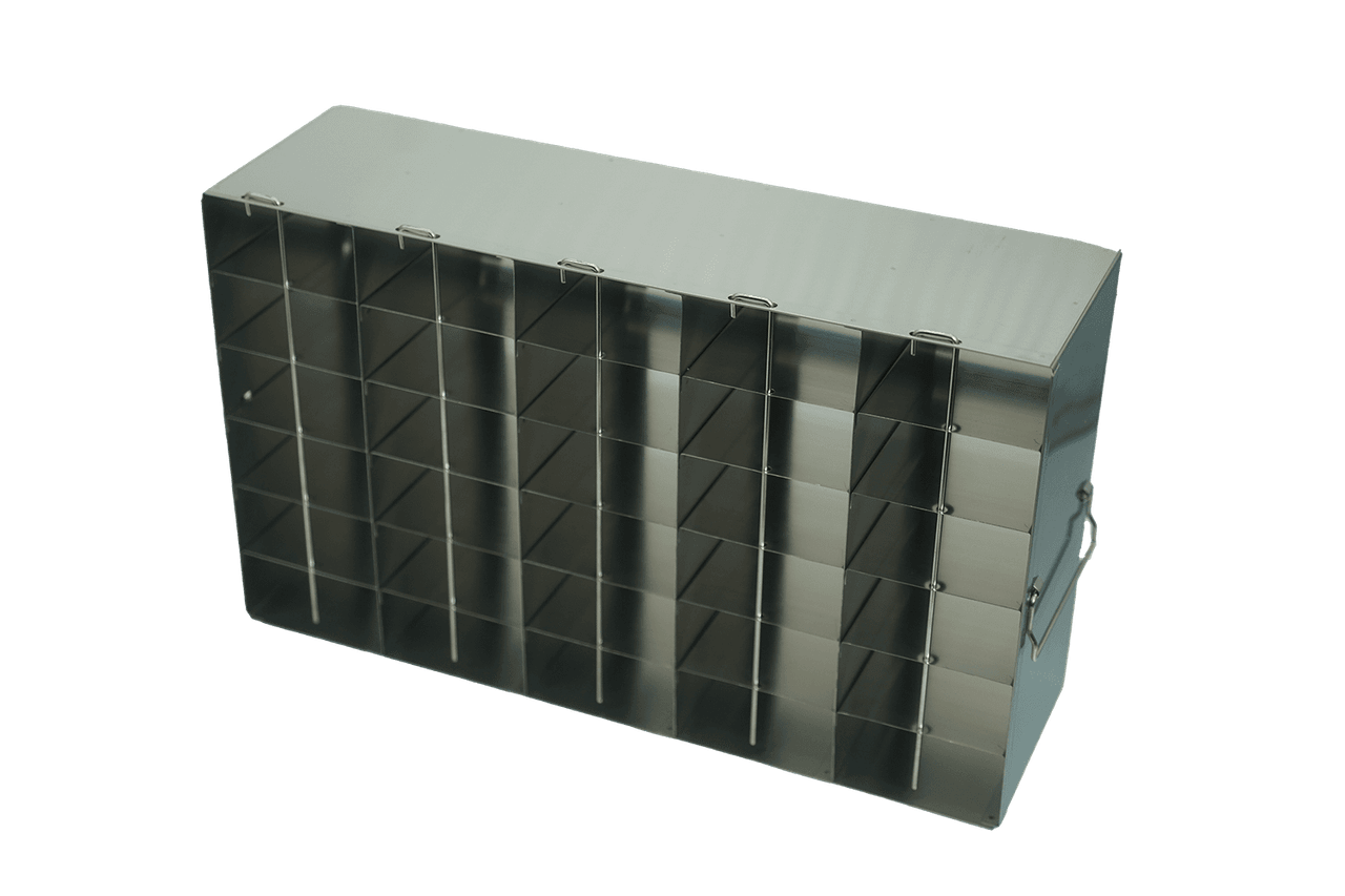 Laboratory Upright Freezer Rack With Locking Rods - For 96 & 384-Well Microtiter Plates