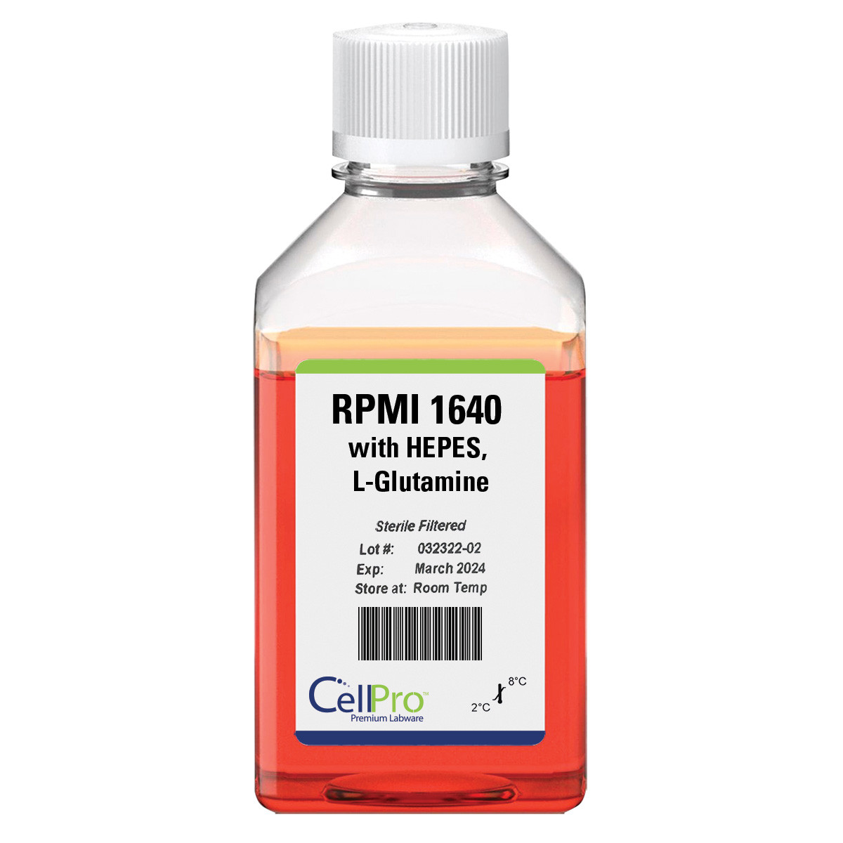 CellPro™ RPMI 1640 medium with HEPES, L-glutamine