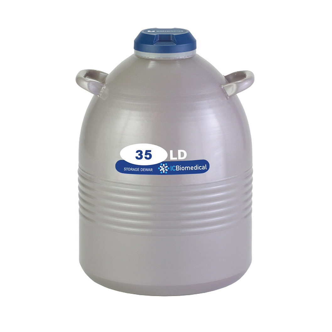 IC Biomedical® LD35 Aluminum Cryogenic Dewar, (Capacity: 35L)