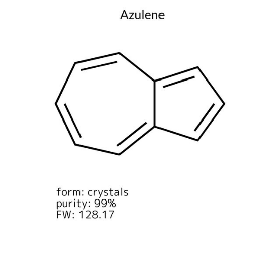 Azulene, 1 X 100 mg (A97203-100MG) | MilliporeSigma® (Sigma-Aldrich)