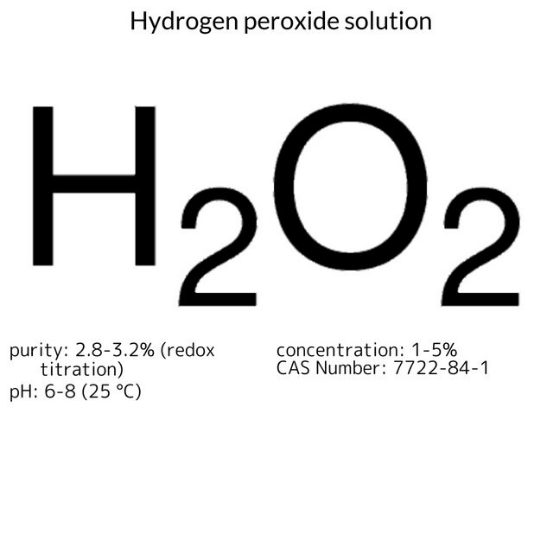 Hydrogen peroxide solution, 1 X 100 mL (88597-100ML-F