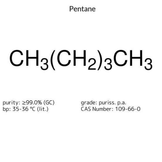 Pentane, 1 X 1 L (768711L) MilliporeSigma® (SigmaAldrich)