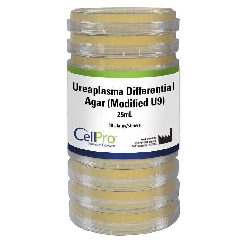Ureaplasma Differential Agar (Modified U9) 25mL, 10/Pk