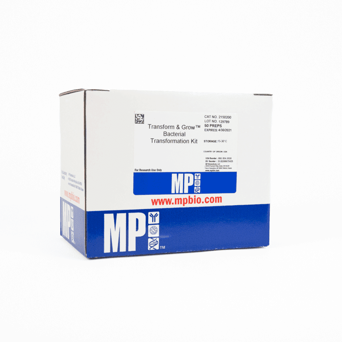Transform & Grow Bacterial Transformation Kit, 50 PREPS | MP Biomedicals®