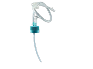 1L PETG Square Storage Bottle Transfer Cap, TPE Tube (60cm 1/4" ID  3/8" OD), Female Luer Lock Connector with Luer plug, Vent Filter (0.22 μm  Φ24mm), without Bottle, Sterile, 1/pk, 10/cs