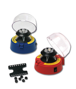 Compact 6-Place Mini Centrifuge with Round Rotor