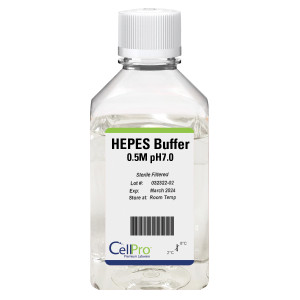 CellPro™ HEPES Buffer, 0.5M, pH7.0, 125 ml bottle