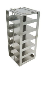 Stainless Steel Freezer Racks - 2 Boxes, Vertical Configuration