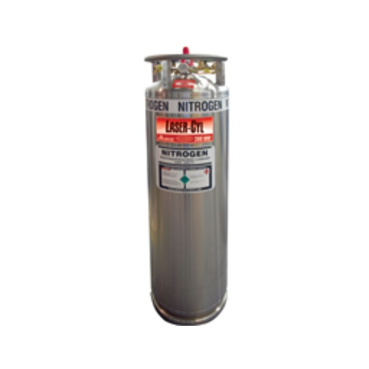 Chart™ Laser-Cyl®​​ 200 VHP (200L) Liquid Nitrogen LN2 Supply Tank with Liquid Cylinder Control Manifold (LCCM) Regulator