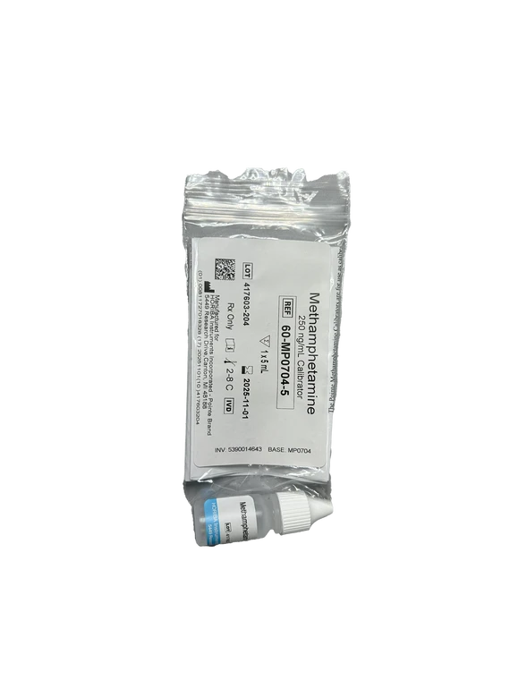 Methamphetamine calibrator (250 ng/mL) 60-MP0704-5, 1 x 5 mL (5390014643) | HORIBA® (Pointe Scientific)