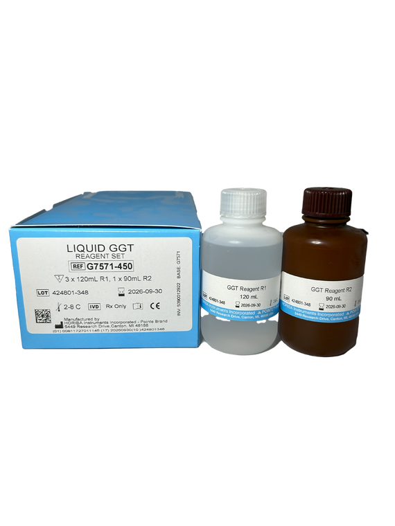 GGT (Liquid) G7571-450, R1: 3  x 120 mL, R2: 1 x 90 mL (5390012922) | HORIBA® (Pointe Scientific)