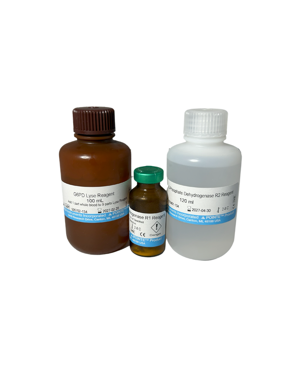 G6PD Reagent Set G7583-LYS, 100 mL and 120 mL (5390012926) | HORIBA® (Pointe Scientific)