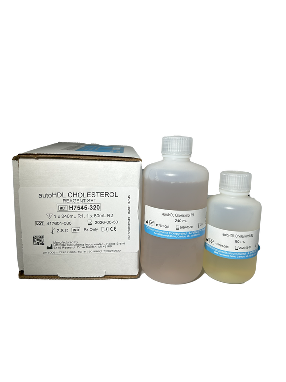 autoHDL (Liquid) H7545-320, R1: 1 x 240 mL, R2: 1 x 80 mL (5390012943) | HORIBA® (Pointe Scientific)