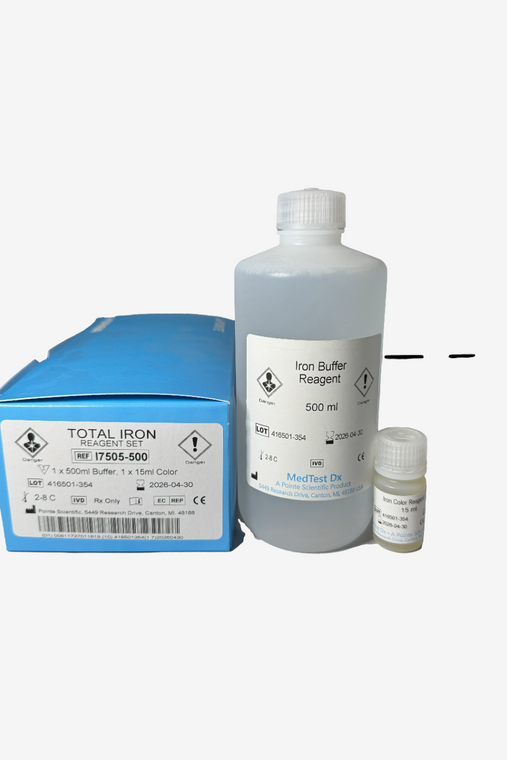 Total Iron I7505-500, Buffer: 1 x 500 mL, Color: 1 x 15 mL (5390013026) | HORIBA® (Pointe Scientific)
