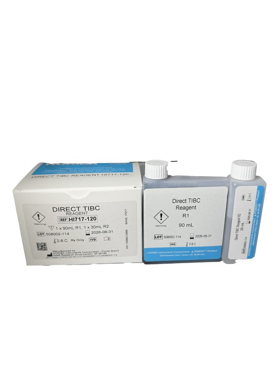 Direct TIBC / 911 HI717-120, R1: 1 x 90 mL, R2: 1 x 30 mL (5390012998) | HORIBA® (Pointe Scientific)