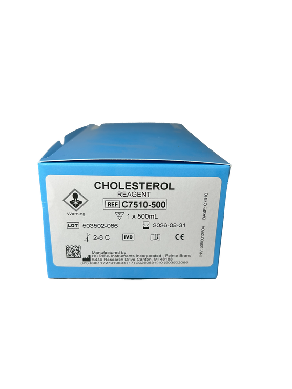 Cholesterol (Liquid) C7510-500, 1 x 500 mL (5390012504) | HORIBA® (Pointe Scientific)
