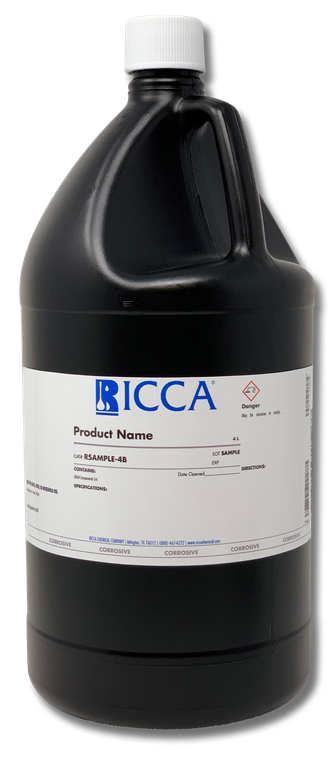 Ferric Solution  | RICCA Chemical Company® (R3137000-4B), 4 L Black poly