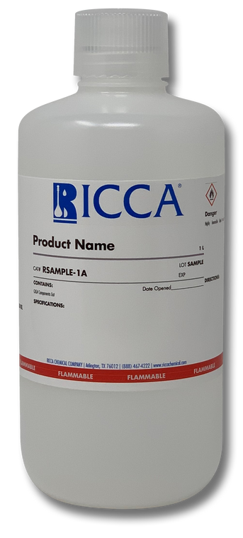 Hydrochloric Acid, 0.0500 Normal (N/20) in Isopropyl Alcohol  | RICCA Chemical Company® (R3795000-1A), 1 L Poly Natural