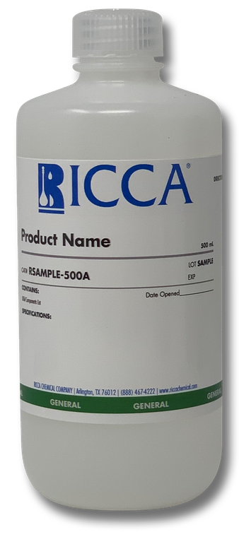 Lead Standard, 3 ppm in 3% Nitric Acid | RICCA Chemical Company® (R4299003-500N), 500 mL Poly Natural