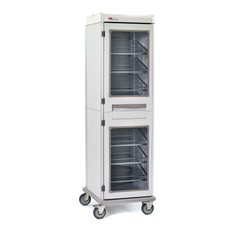 Metro™ SXRS76MXD3 Starsys XD Extra Deep Mobile Supply Cabinet®, Single Wide, Clear Doors, Code Locking