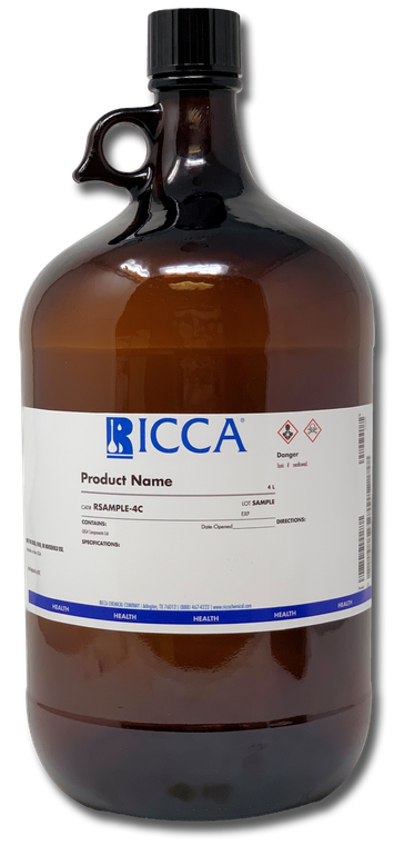Potassium Arsenite, 0.075 Normal  | RICCA Chemical Company® (R5872500-4C), 4 L Glass Amber