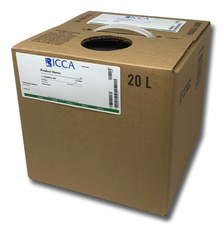 Sodium Chloride, 0.09% (w/v) 0.9 g/L NaCl | RICCA Chemical Company® (R7195900-20F), 20 L Cubitainer