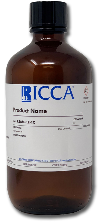Specific Gravity Standard, Sp. Gr. = 1.50 at 60°F/60°F  | RICCA Chemical Company® (7992.150-32), 1 L glass sc amb