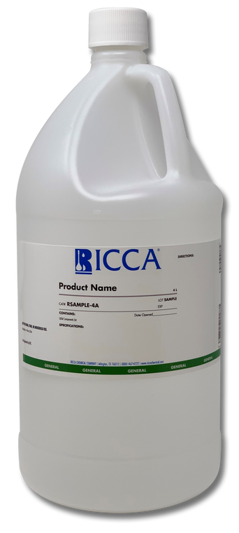 Synthetic Urine Solution  | RICCA Chemical Company® (8361-1), 4 L Poly Natural