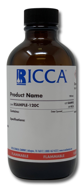 Water Hardness Indicator, 1% Eriochrome Black T in 20% Triethanolamine/80% Isopropyl Alcohol